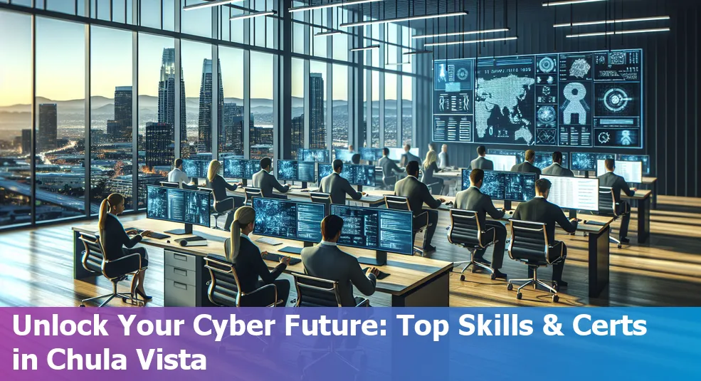 Cybersecurity skills and certifications in Chula Vista, California