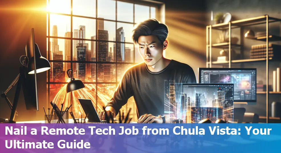 Remote tech job guide for beginners from Chula Vista, California