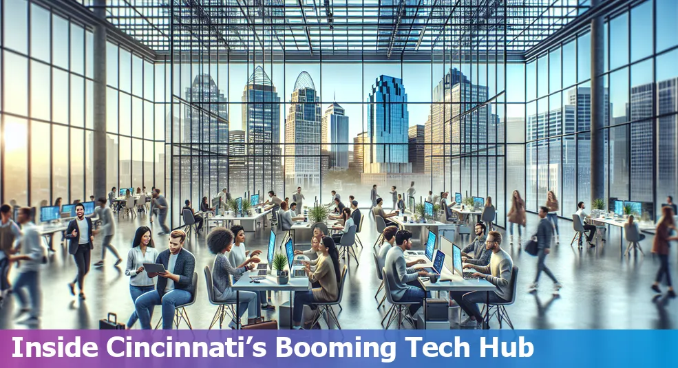 Cincinnati's thriving tech hub with notable startups and success stories in Ohio, US