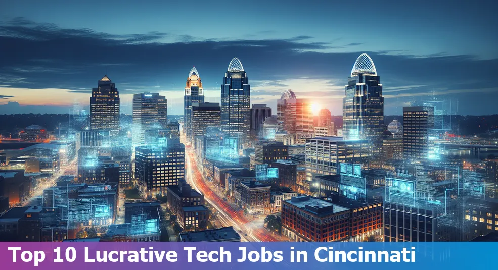 Top 10 high-paying tech jobs in Cincinnati, Ohio, US