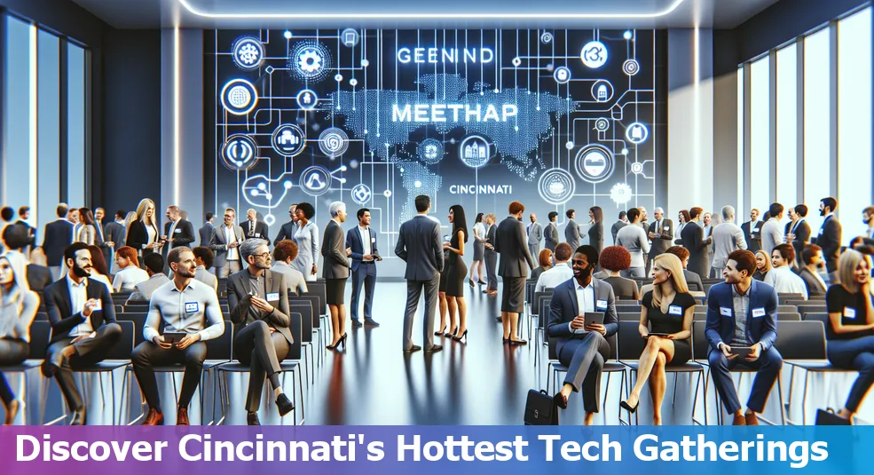 Tech meetups and conferences in Cincinnati, Ohio.