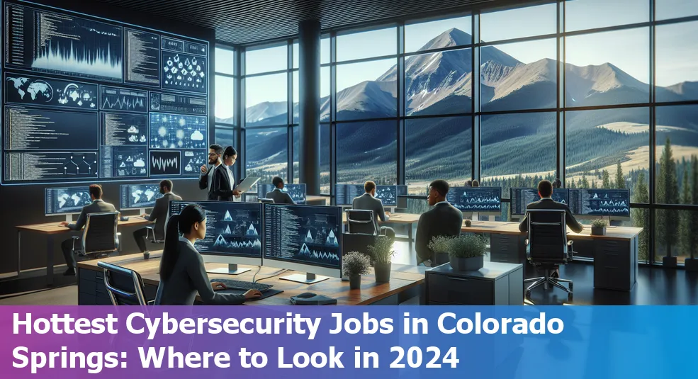 Overview of Colorado Springs cybersecurity job market trends and growth areas for 2024 in Colorado, US.