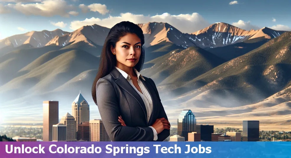 Tech professionals job hunting in Colorado Springs, Colorado, using various strategies including LinkedIn, GitHub, and local meetups.