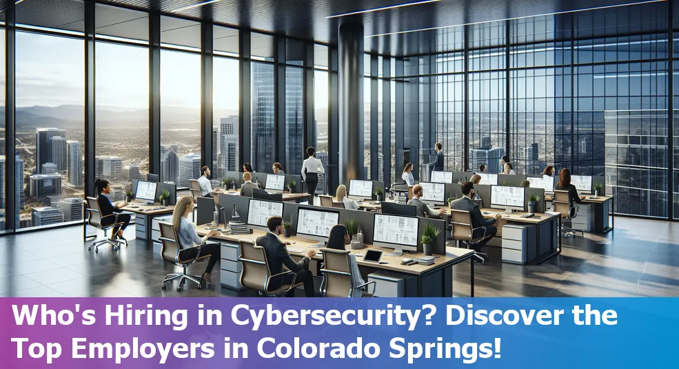 Top Cybersecurity Employers in Colorado Springs, Colorado, US