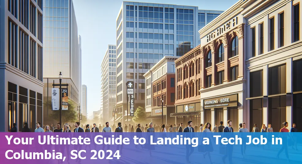 Getting a tech job in Columbia, South Carolina in 2024 - guide for beginners.