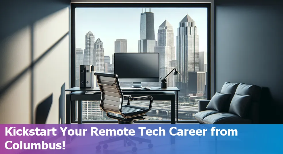 Step-by-step guide to landing a remote tech job from Columbus, Ohio