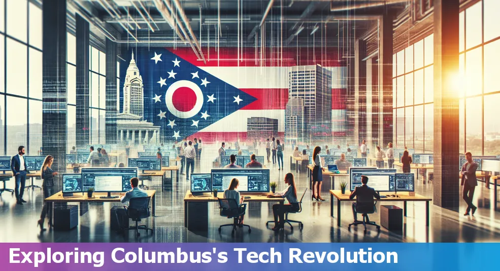 Exploring Columbus, Ohio's thriving tech hub with key startups and success stories.