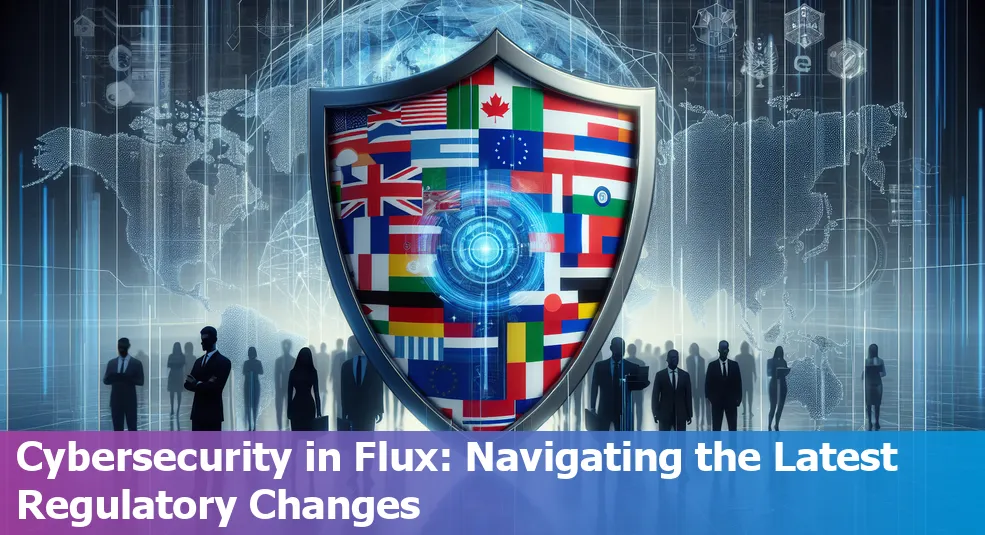 World map highlighting the evolution of cybersecurity regulations