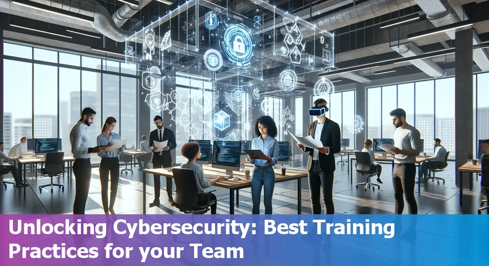 image of a corporate training session on cybersecurity