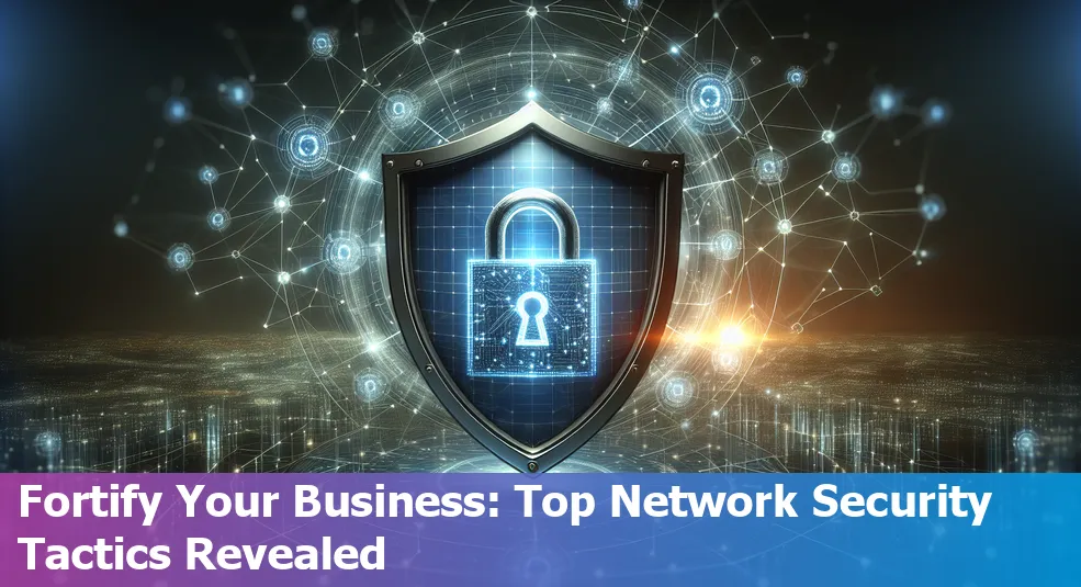 Image depicting secure business network strategies