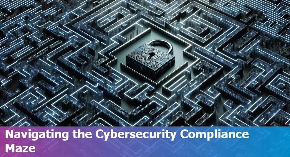 Image symbolizing cybersecurity compliance challenges