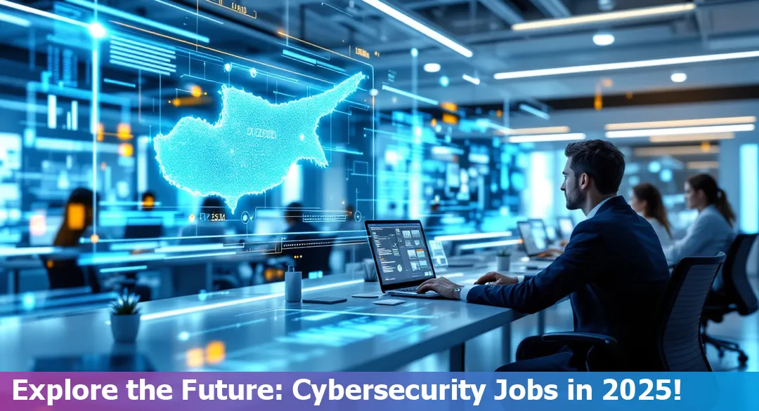 The evolving landscape of the Cyprus cybersecurity job market in 2025.