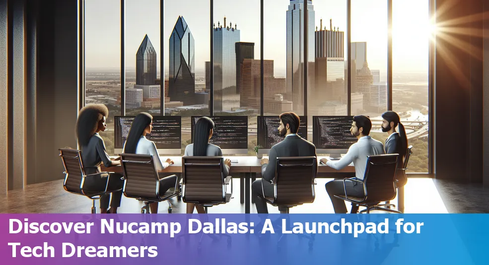 Tech aspirants in a Nucamp class in Dallas