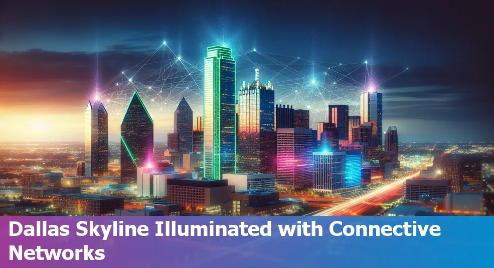 Dallas skyline showcasing the city's tech industry