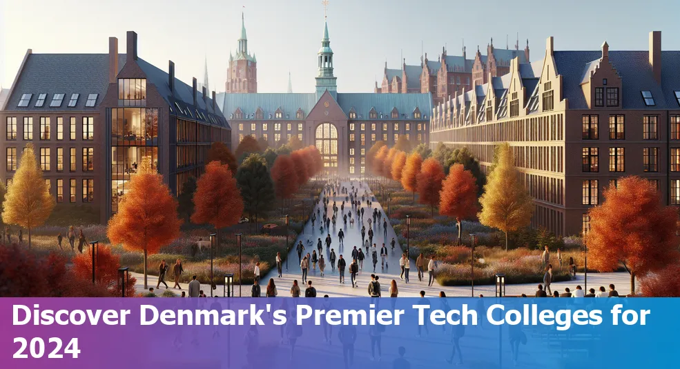 Top 10 best colleges in Denmark for tech enthusiasts in 2024.