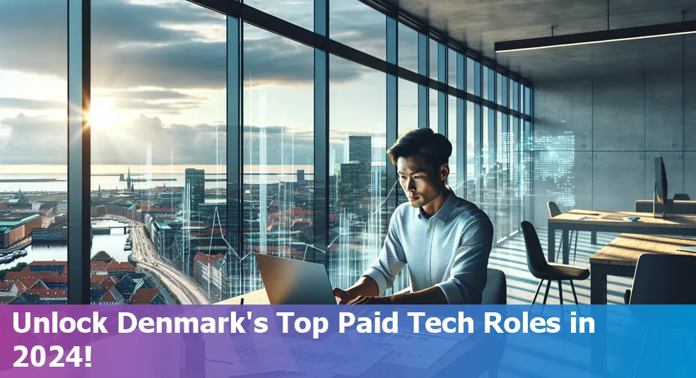 Top 10 best paid tech jobs in Denmark for 2024 illustration