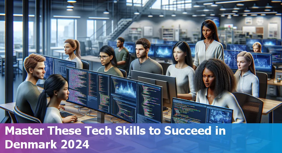 Top 10 tech skills in demand in Denmark for 2024