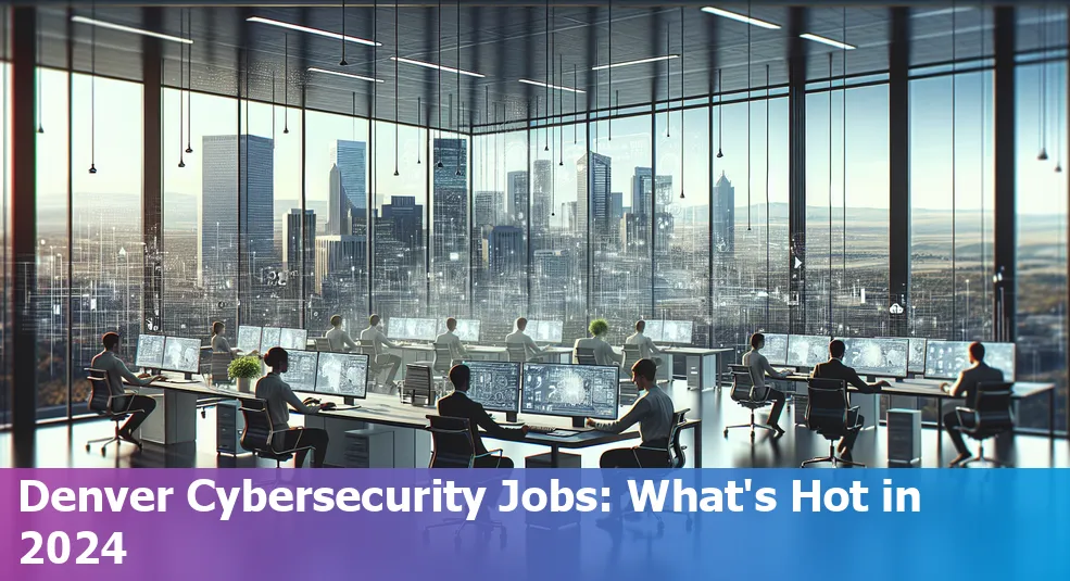 Denver cybersecurity job market trends and growth areas for 2024 in Colorado, US