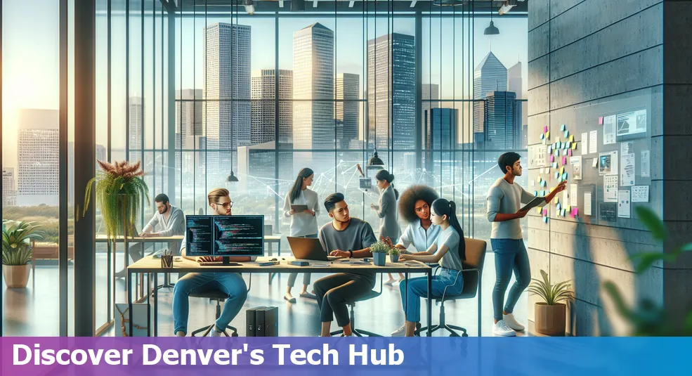 Denver, Colorado, US tech hub showcasing startups and success stories.