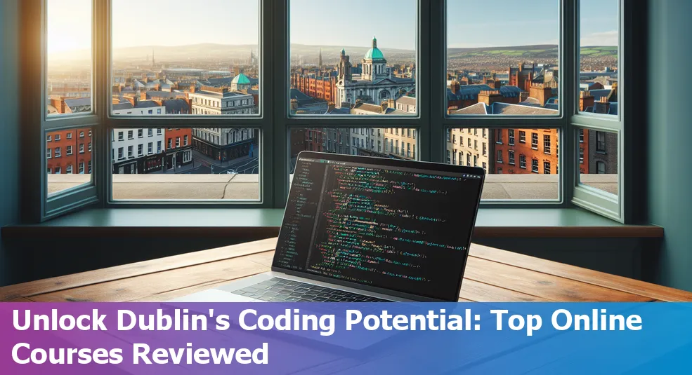 Online coding courses comparison chart for Dublin, Ireland learners