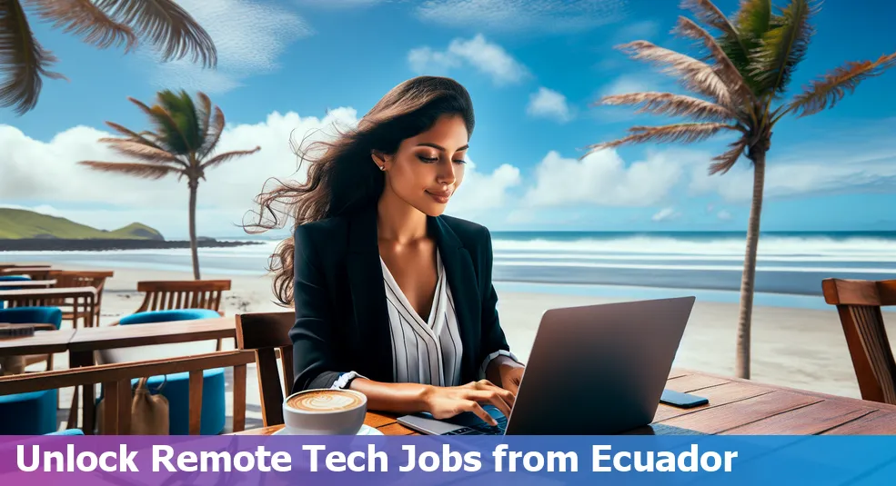 Guide on how to land a remote tech job from Ecuador, EC, step-by-step for beginners