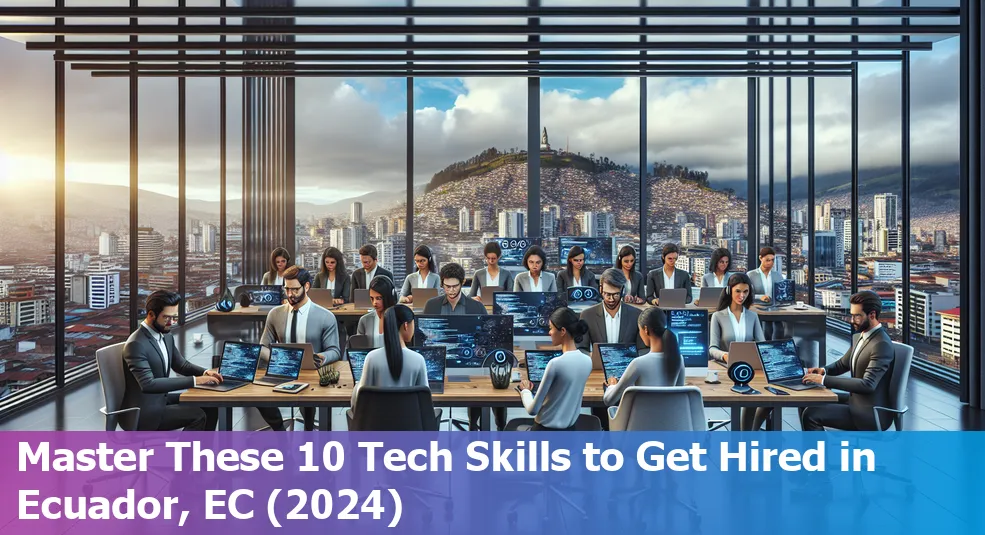 Essential tech skills in-demand for Ecuador job market 2024