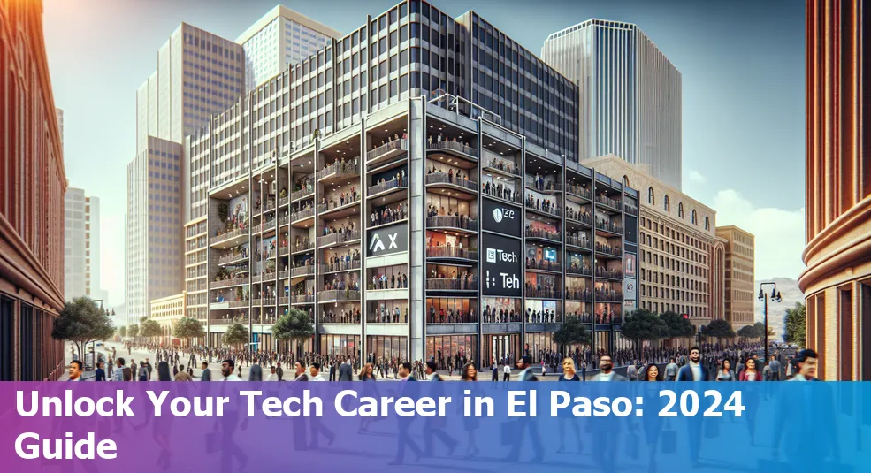 Getting a job in tech in El Paso in 2024 guide cover image in Texas, US