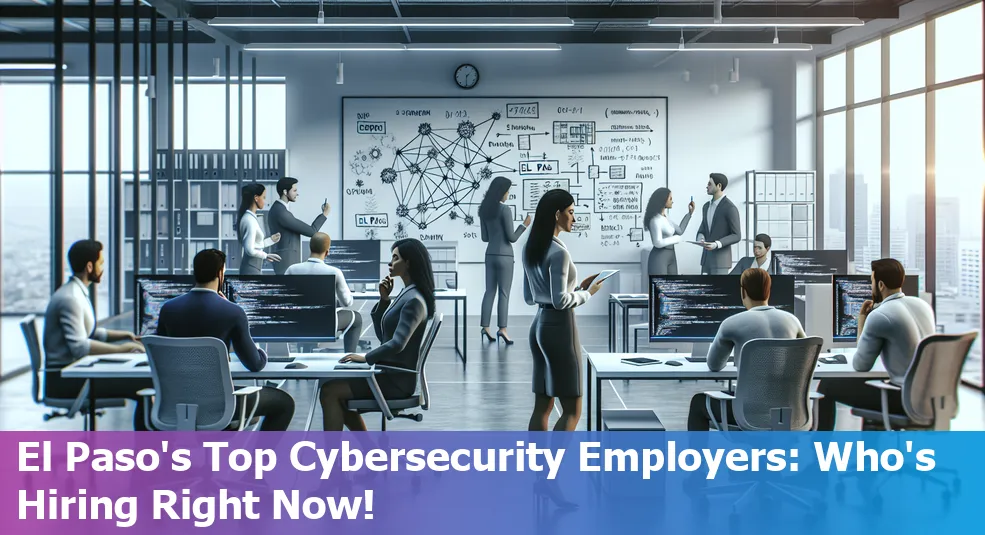 Top cybersecurity employers in El Paso, Texas – Who's hiring and what they look for.