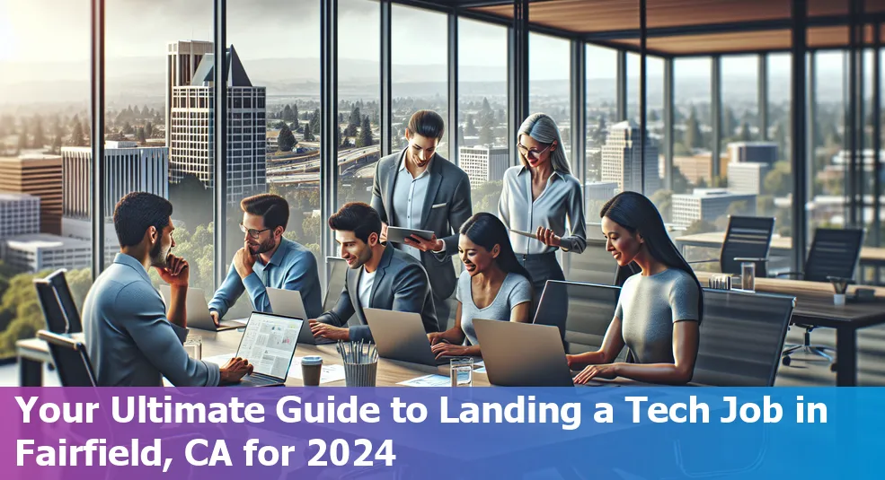 Getting a job in tech in Fairfield, California in 2024 guide.