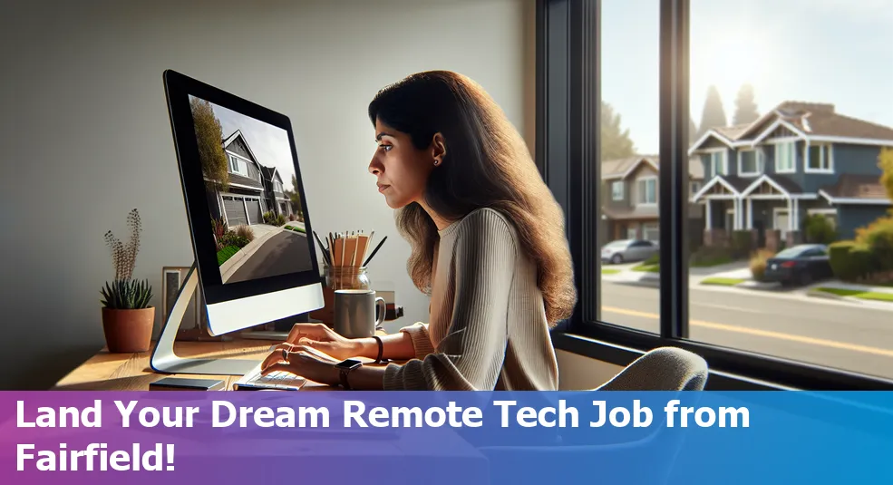 Remote tech job from Fairfield, California - step-by-step guide