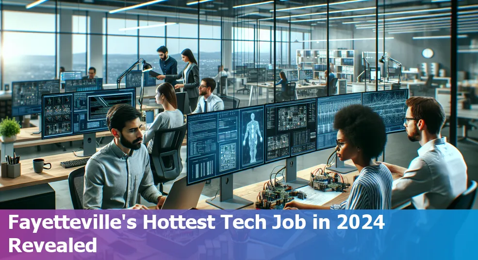 Tech job in demand in Fayetteville in 2024, Arkansas, US