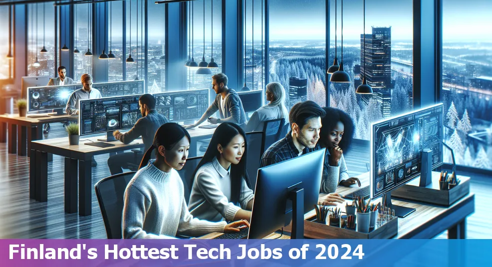 In demand tech job in Finland in 2024 - tech industry in Finland, key skills, job roles, and career pathways.