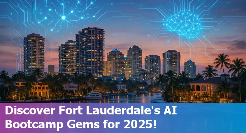 AI students collaborating at a bootcamp in Fort Lauderdale, Florida in 2025.