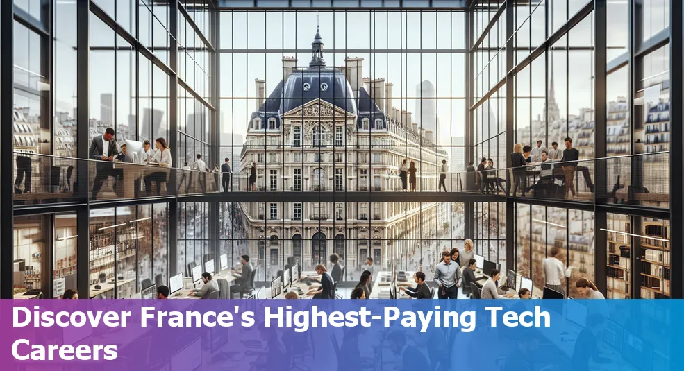 Top 10 High-Paying Tech Jobs in France, including Software Engineer, Data Scientist, and DevOps Engineer.