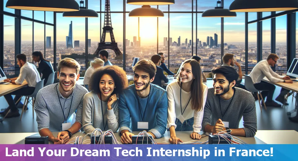 Top 10 Tech Internships in France for Beginners – Featuring Companies Logos