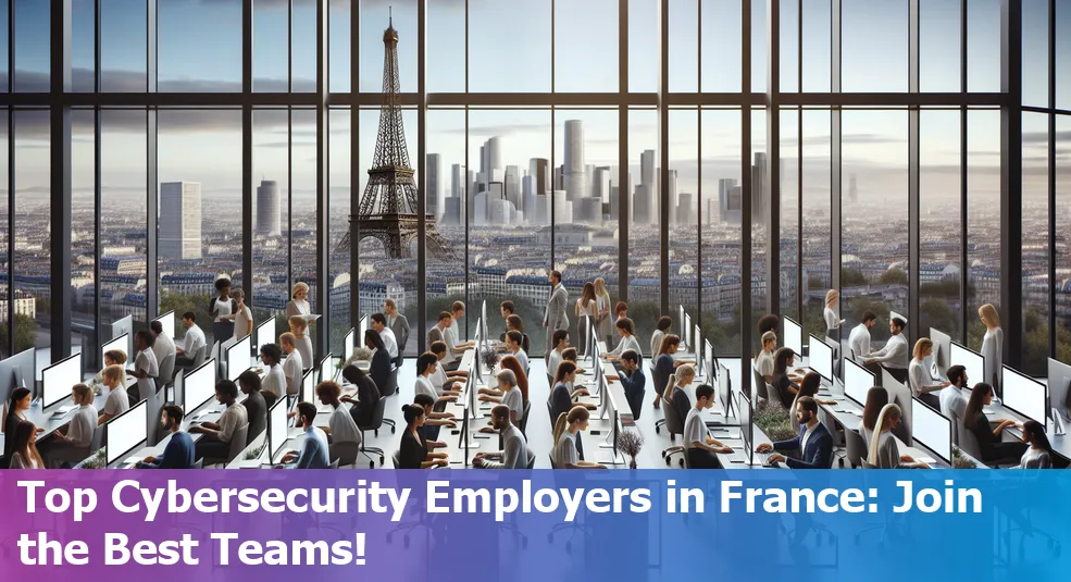 Top cybersecurity employers in France, who's hiring and qualifications needed in France