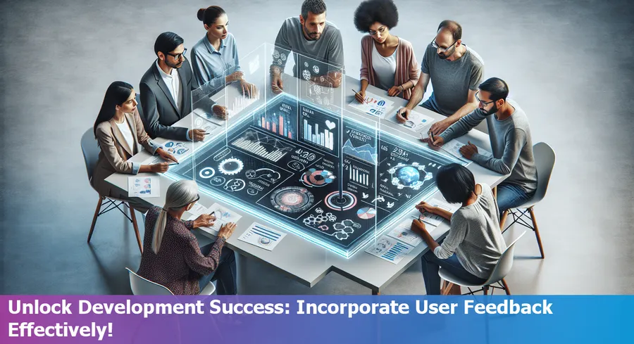 Development team reviewing user feedback