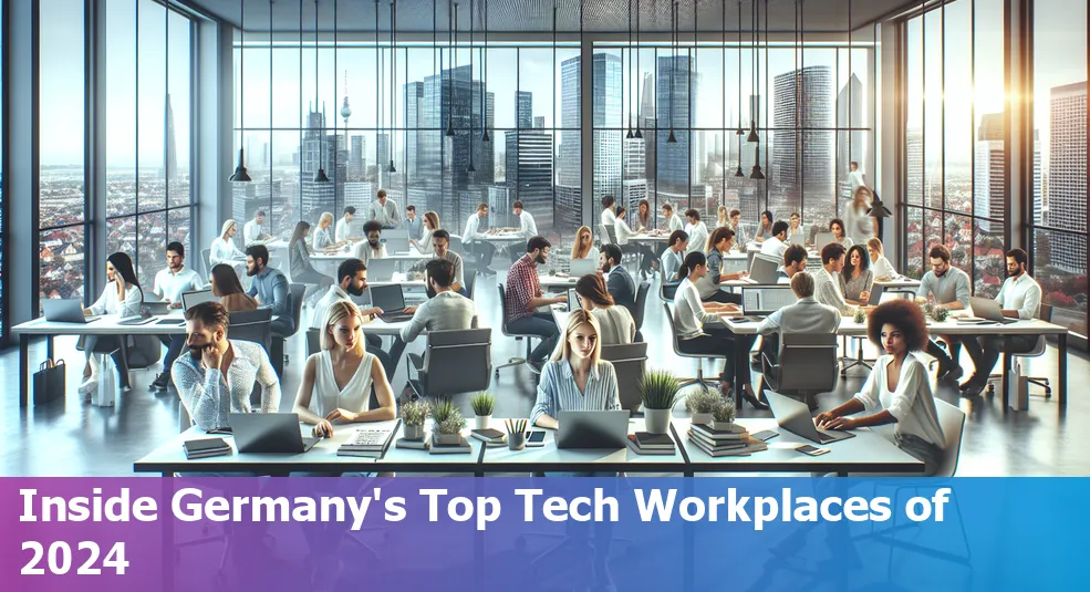 Top 10 tech companies in Germany to work for in 2024.