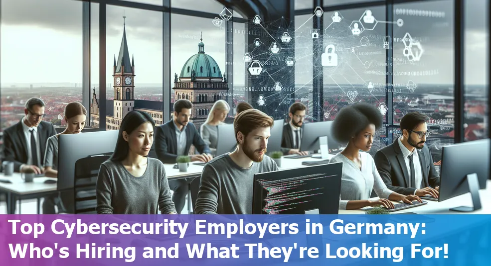 Germany cybersecurity employers, who's hiring, job requirements