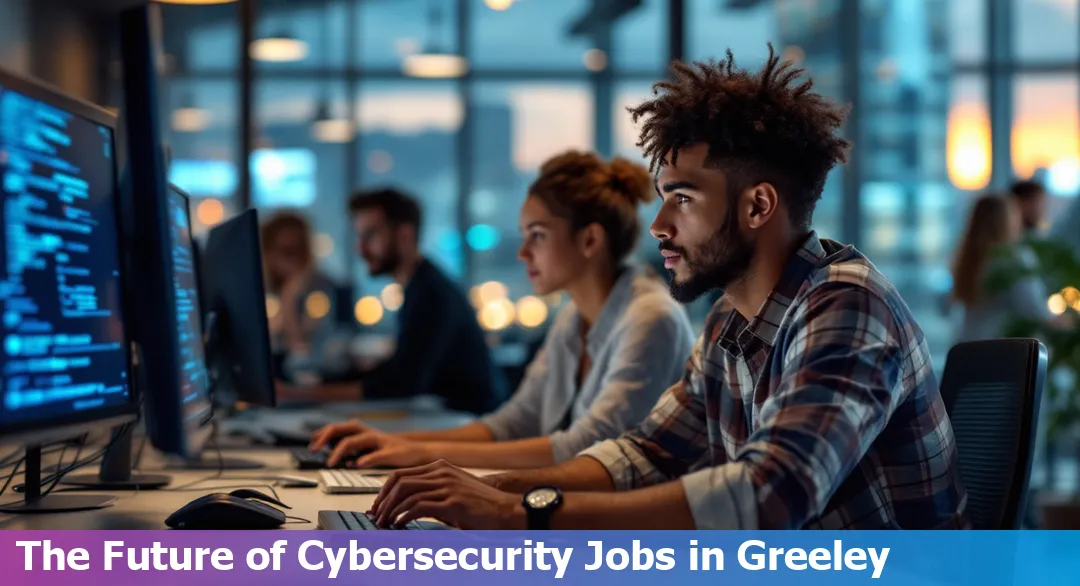 Skyline of Greeley, Colorado representing cybersecurity job market growth in 2025.