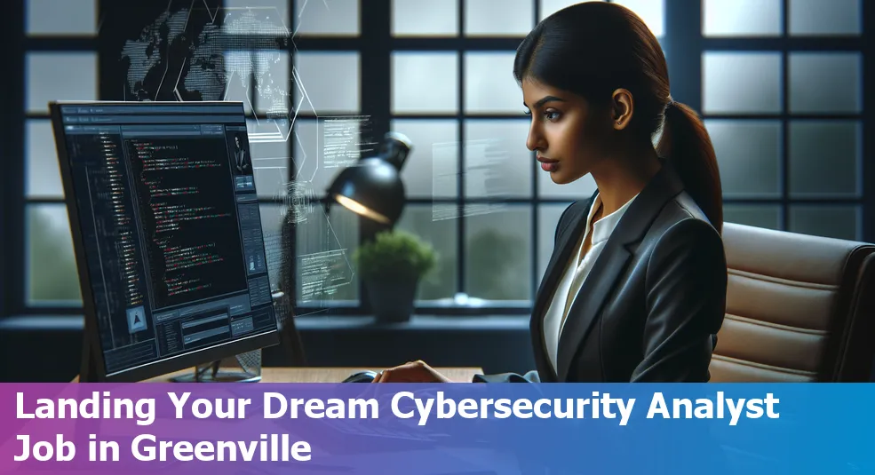 Cybersecurity analyst role in Greenville, North Carolina, US