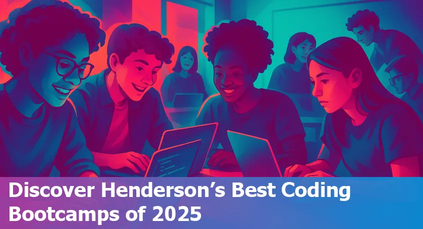 Students learning to code in a friendly technology bootcamp in Henderson, Nevada