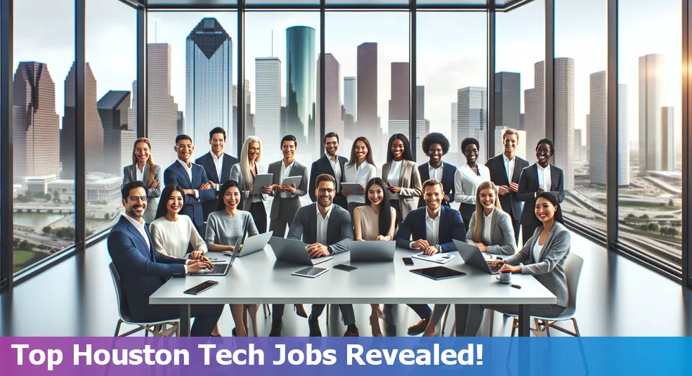 Skyline of Houston, Texas showcasing the vibrant tech industry