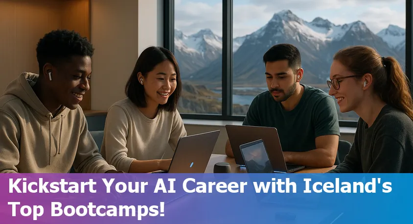 AI bootcamp students in Iceland collaborating online and learning machine learning together in 2025.