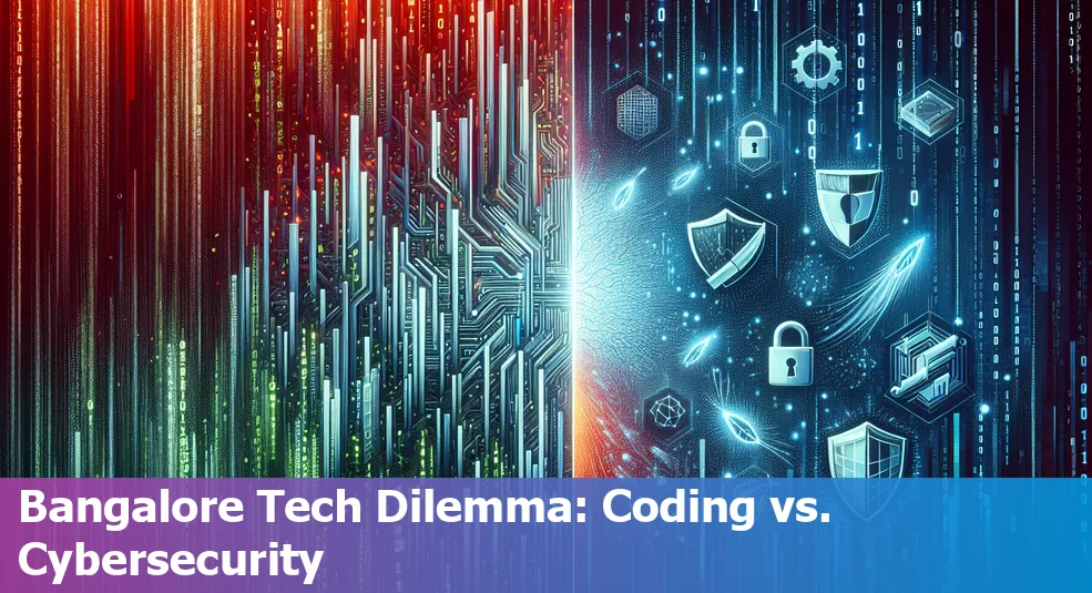 Choosing between coding and cybersecurity in Bangalore, India