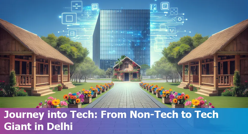 Transition to Tech in Delhi, India