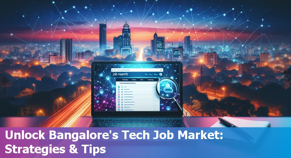 A visual overview of tech job hunting in Bangalore, India