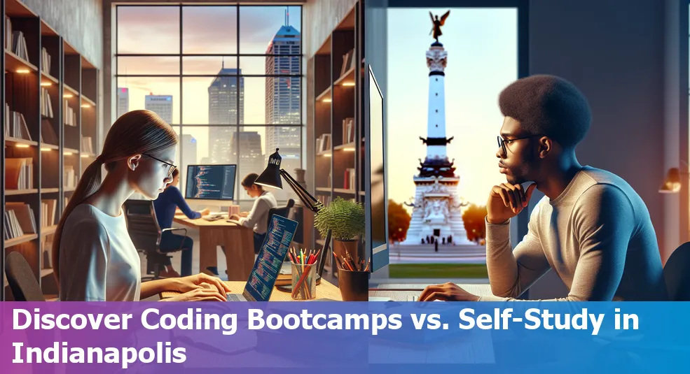 Coding Bootcamps vs. Self-Study in Indianapolis, Indiana - Pros and Cons