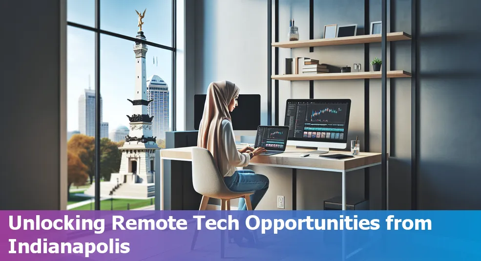 Guide to landing a remote tech job from Indianapolis, Indiana, US