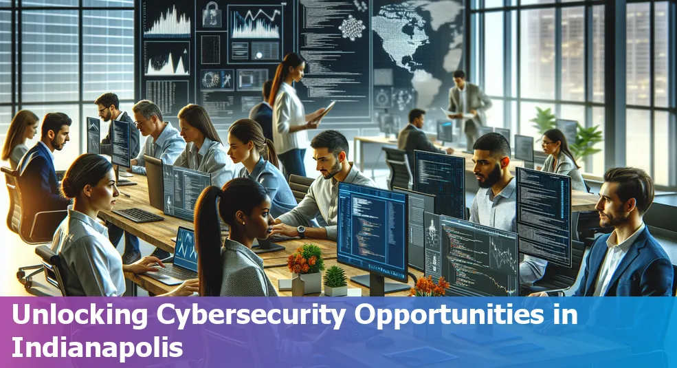 Indianapolis cybersecurity job market trends and growth areas for 2024 in Indiana, US.